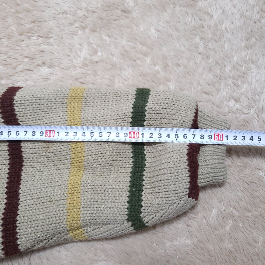 빈티지 니트후드집업 m  상품이미지5