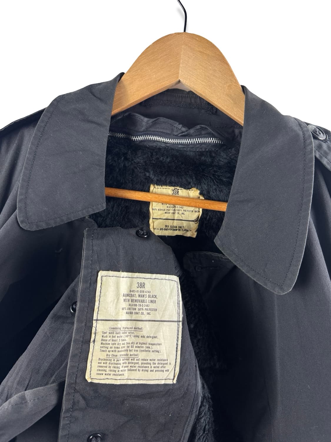 80s U.S. NAVY All Weather Coat 2322 상품이미지3