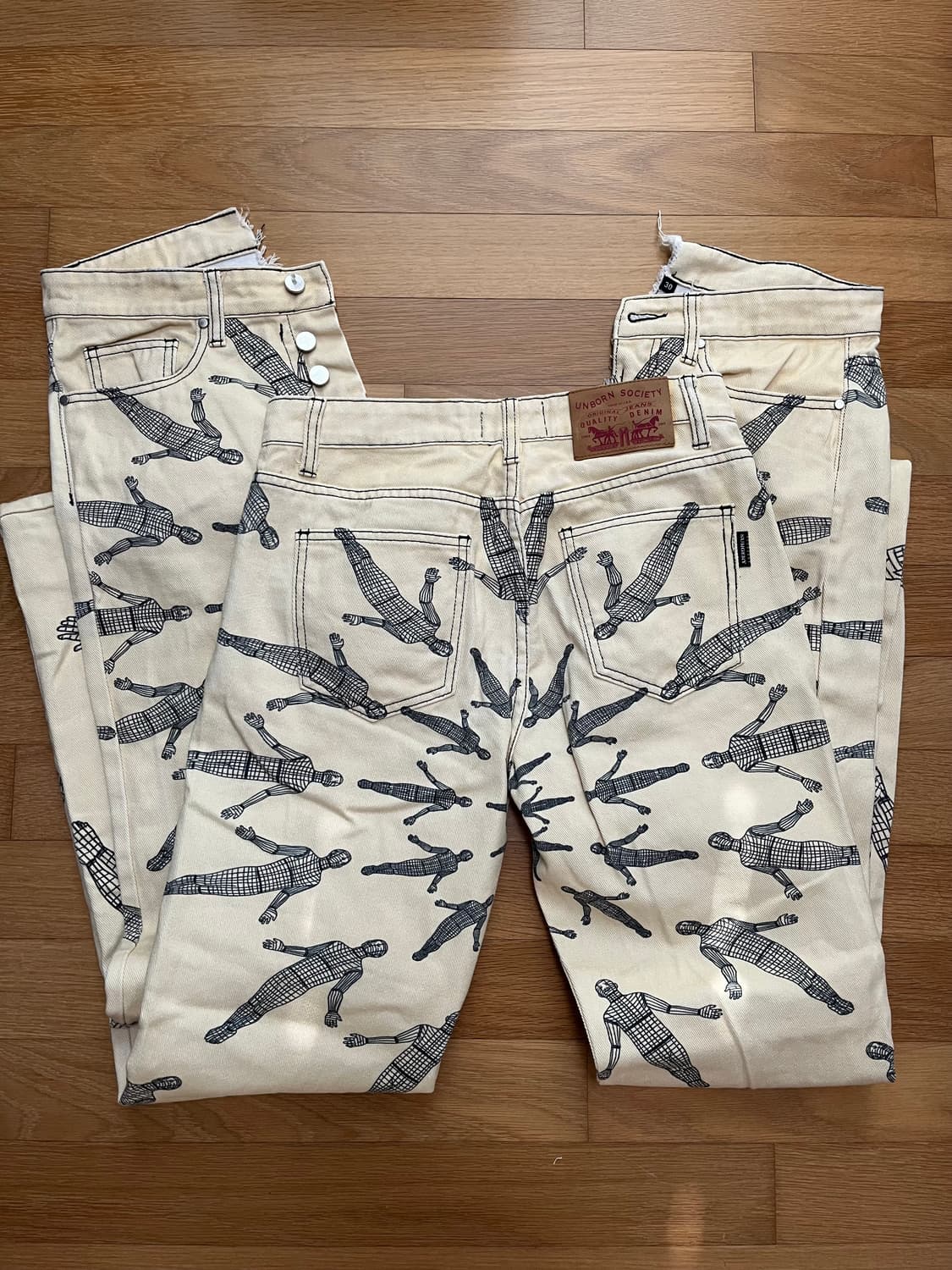 써저리 언본사이어티 콜라보 팬츠 상품이미지1