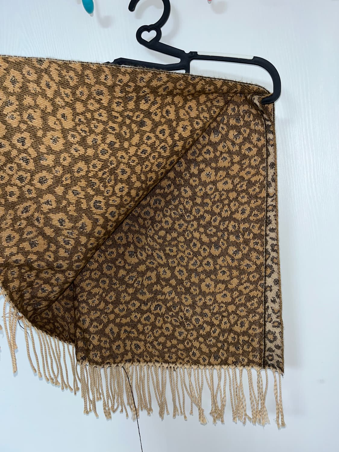 빈티지 레오파드 머플러 상품이미지2