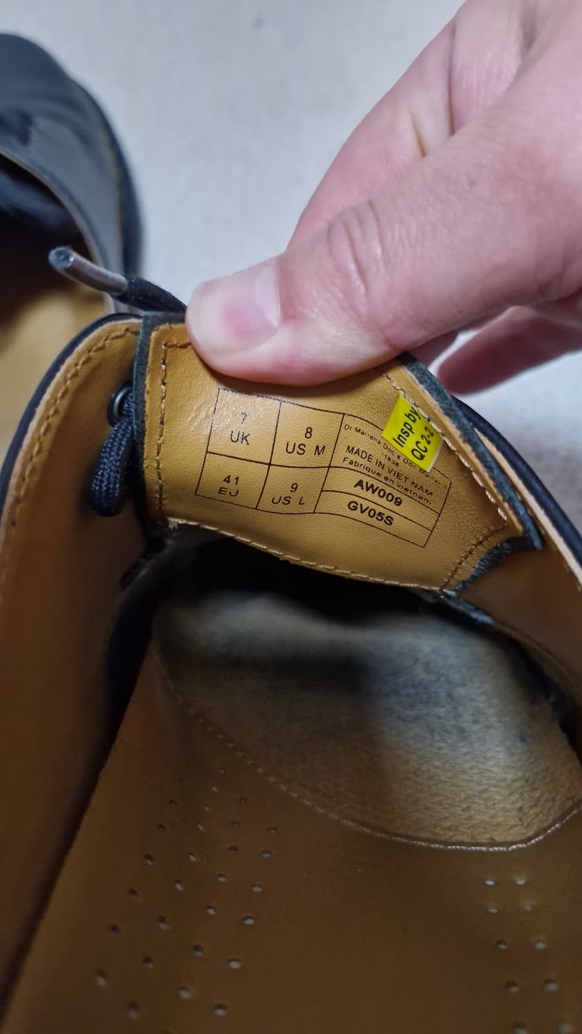 닥터마틴 1461 블랙 260 상품이미지4