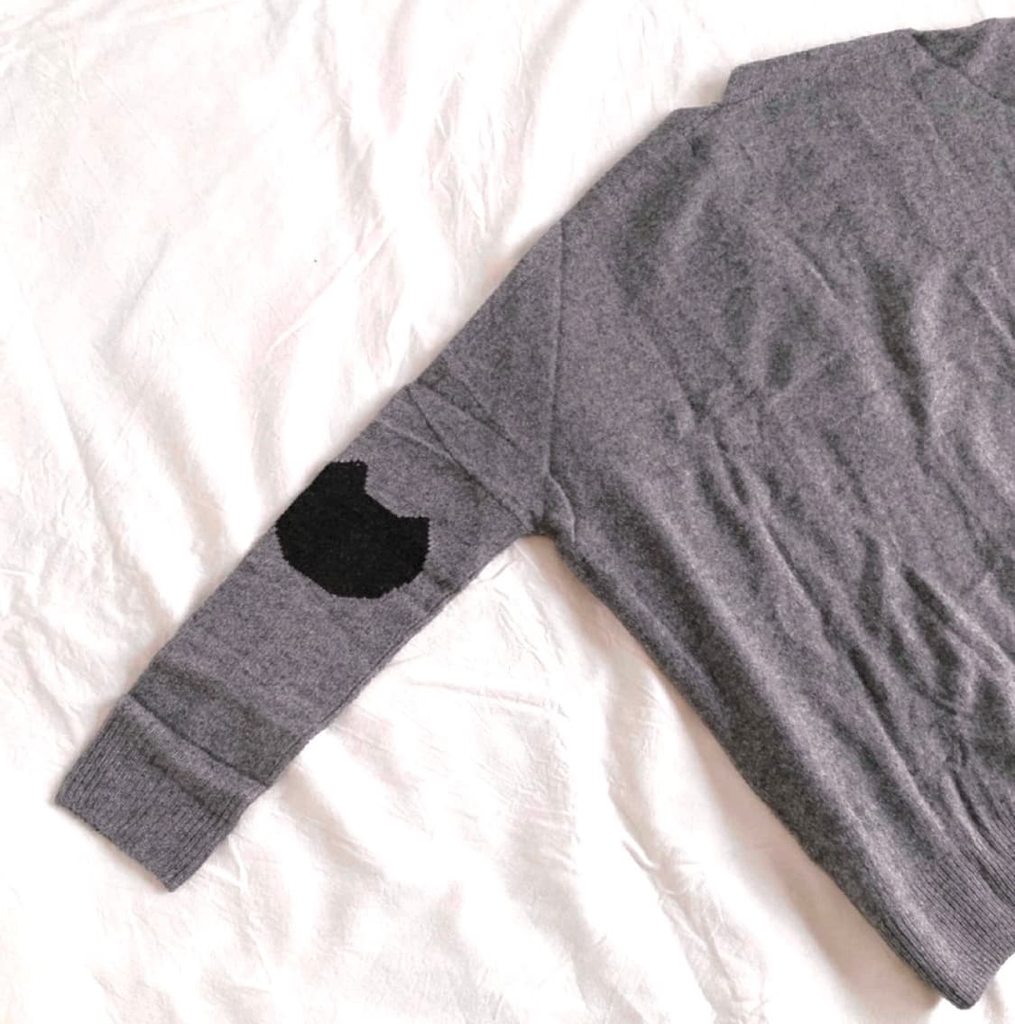 츠모리 치사토의 캣츠 라인 가디건 상품이미지8