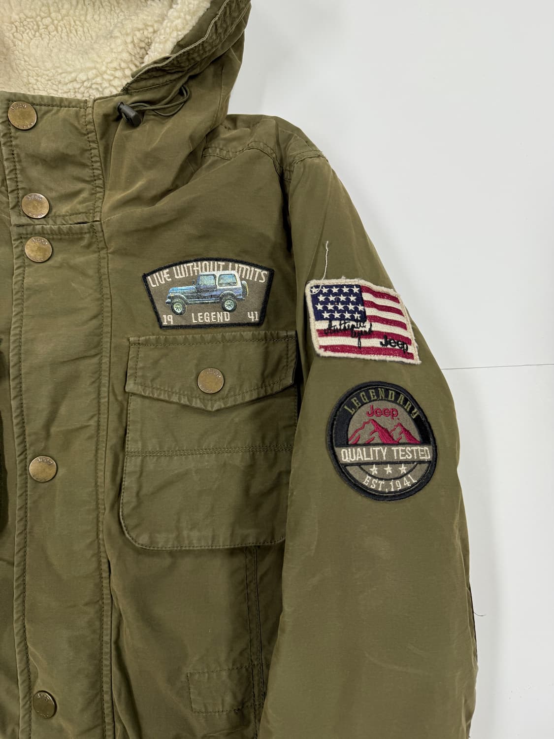 Jeep 양털 야상자켓 상품이미지4