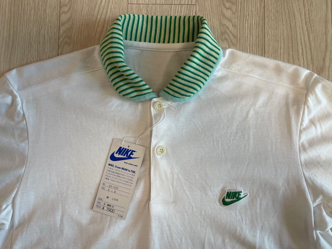 나이키 80s 올드 폴로 피케 티셔츠 NIKE OLD 1984 1번 상품이미지2