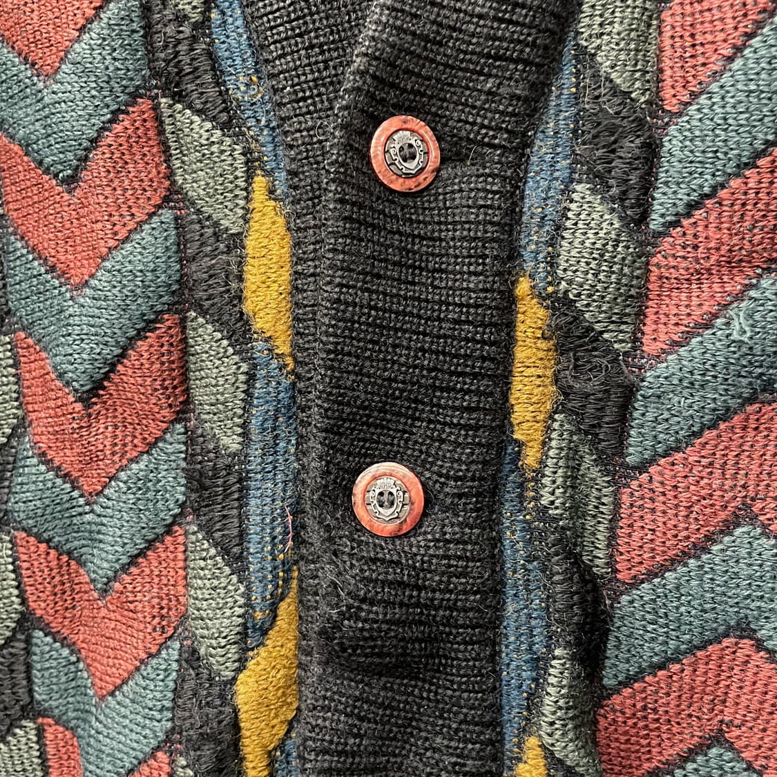 빈티지 쿠지 스타일 케이블 패턴 가디건 니트 스웨터 N207 상품이미지5