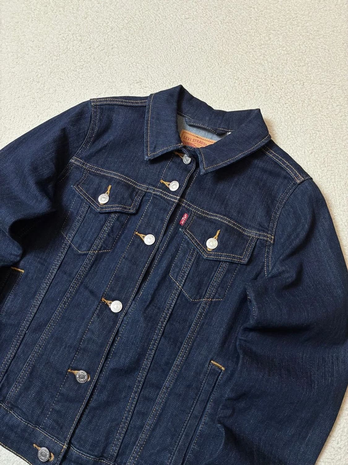 리바이스 00's 우먼스 데님 트러커 자켓 PN7719 상품이미지2
