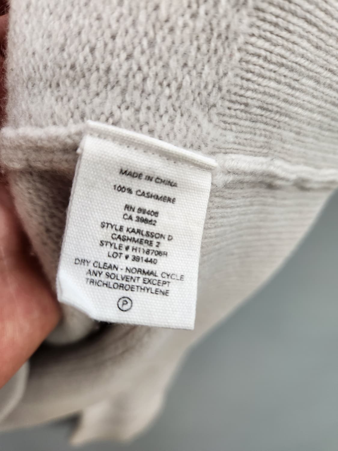 띠어리 캐시미어 100% 니트 상품이미지8