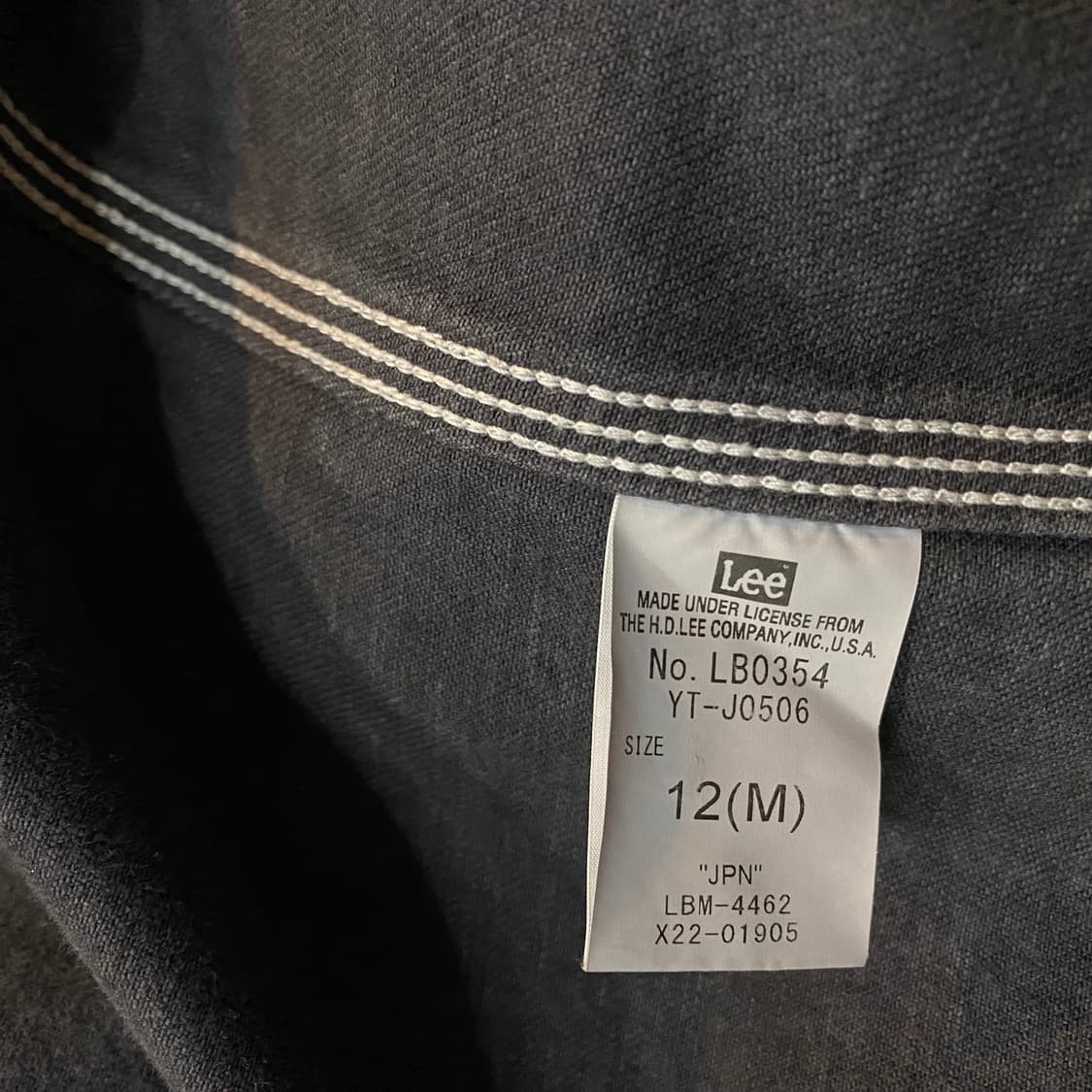 (M) lee x ystrdystmrrw baggy 925 jacket 상품이미지6