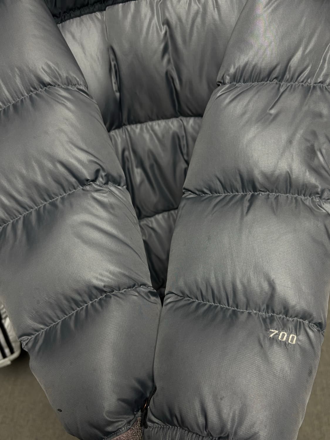 노스페이스 회검 눕시 90사이즈 상품이미지4