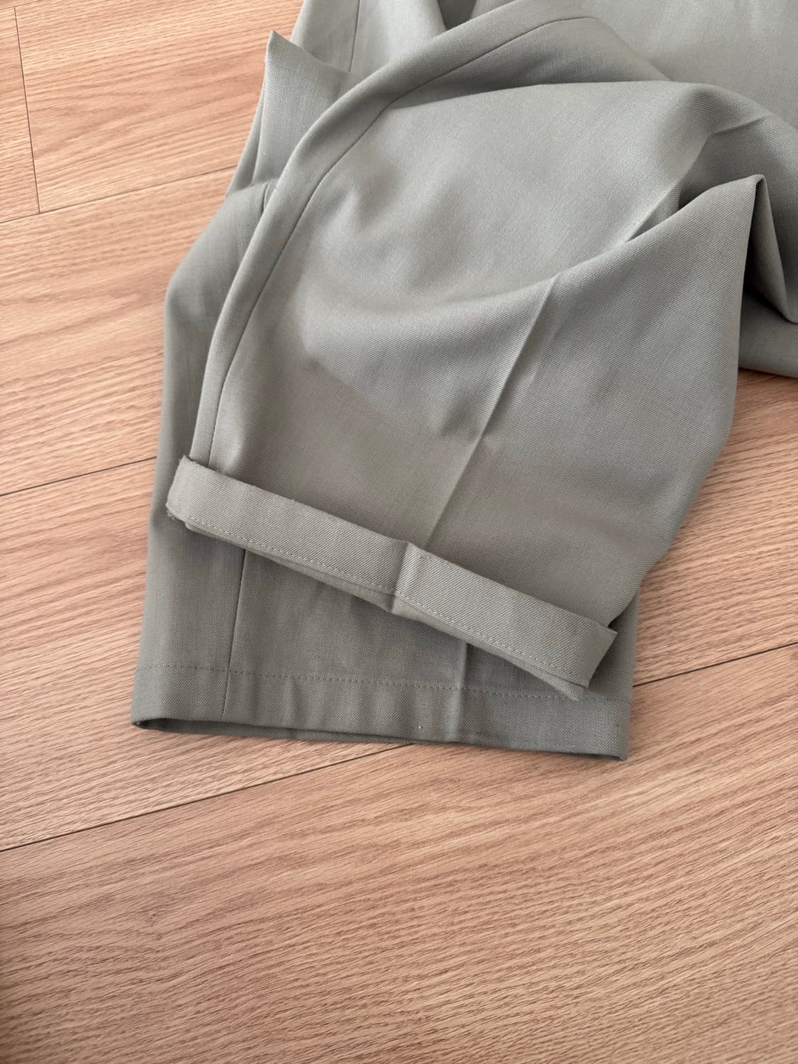 에토스 플레인 핀턱 트라우저 M 상품이미지5