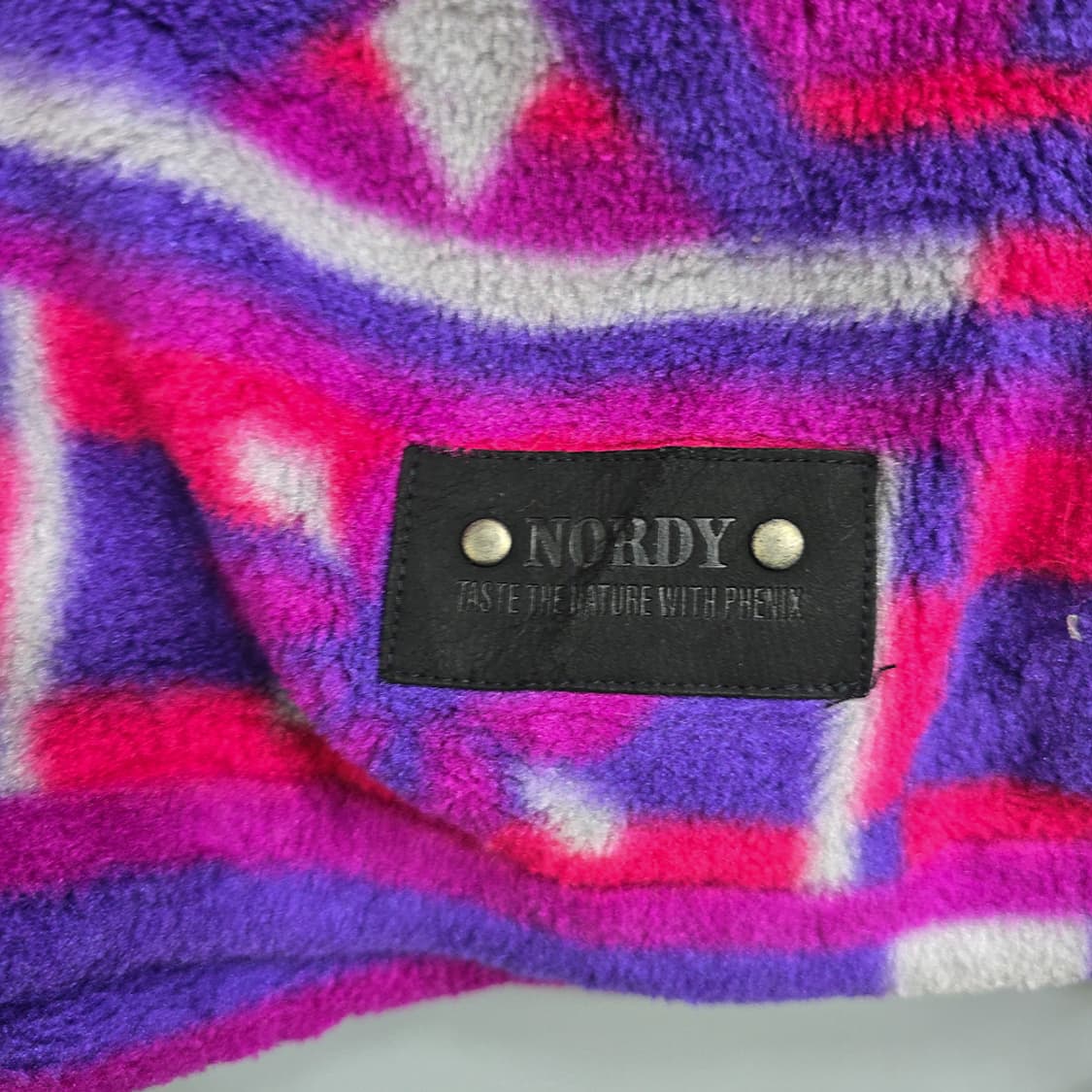 피닉스(PHENIX) 패턴 플리스 후드집업 L 상품이미지3