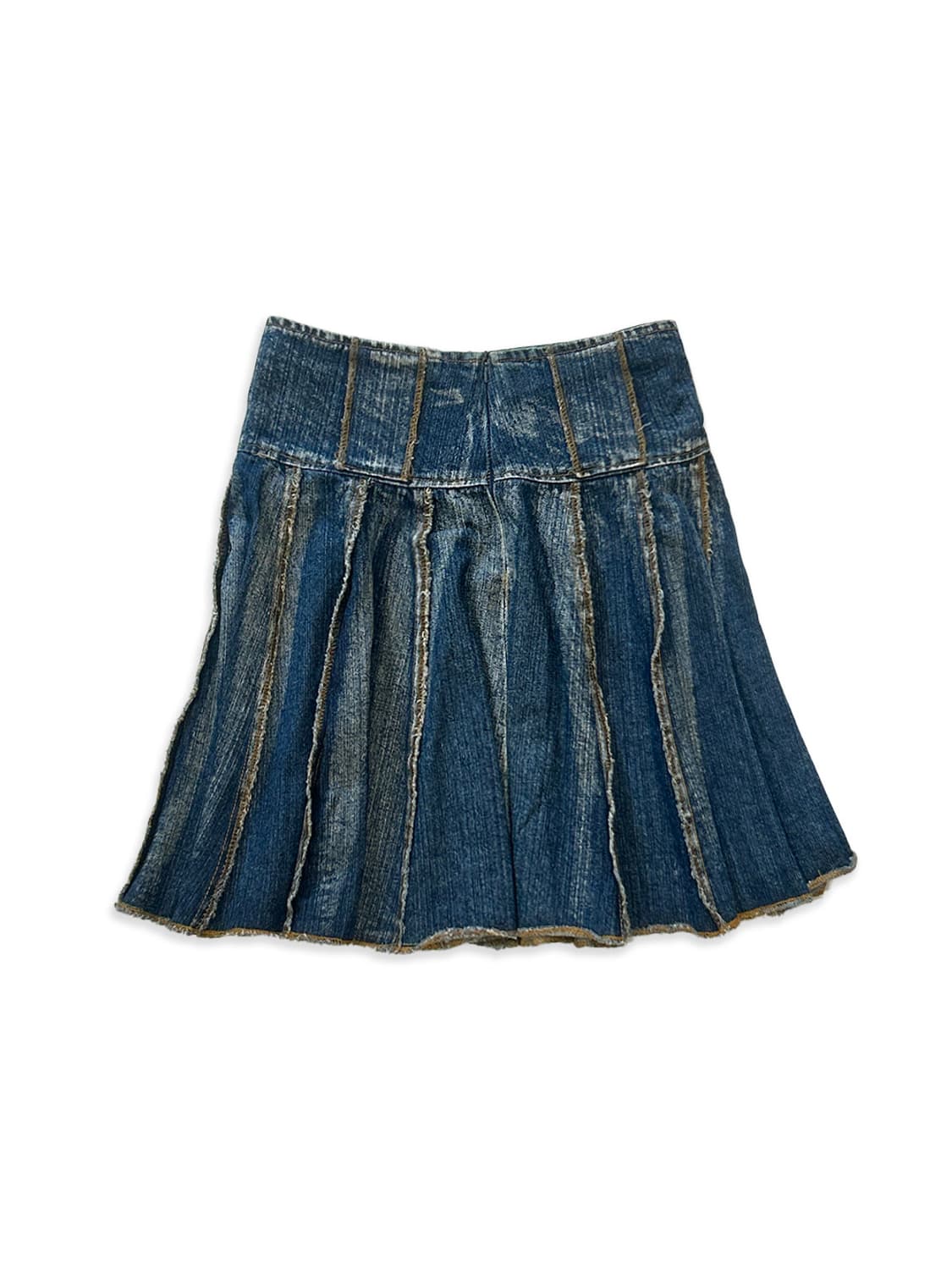 Damage detail denim skirt  상품이미지1