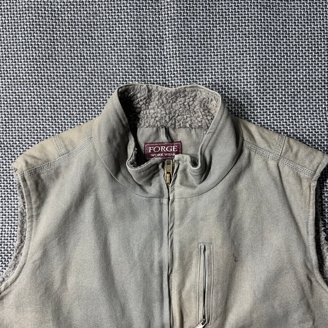 빈티지 워크 자켓 베스트 차콜 ( XXXL/OLD-7965 ) 상품이미지2