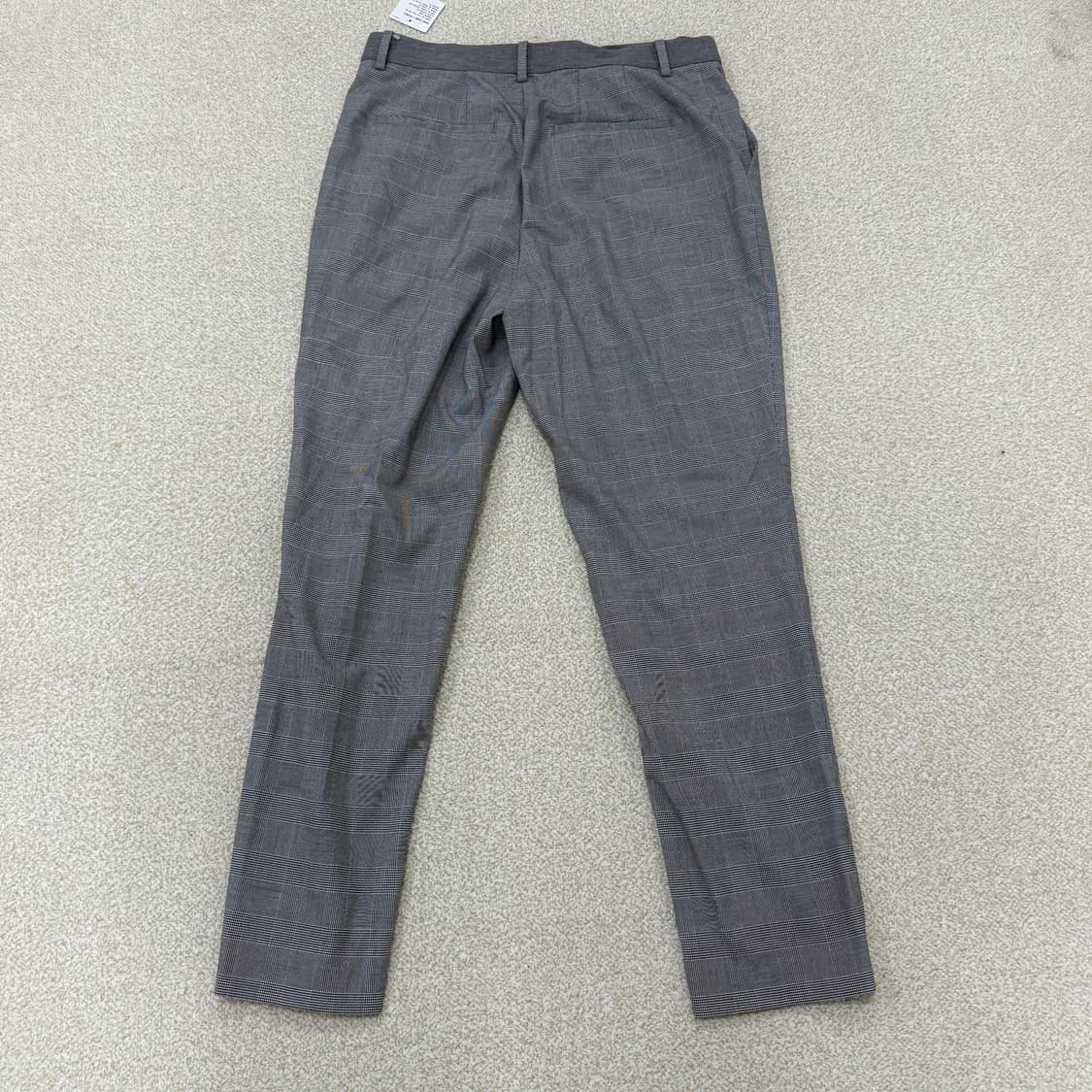 [L] 새상품 유니클로 체크 앵클팬츠 0106T1 상품이미지2