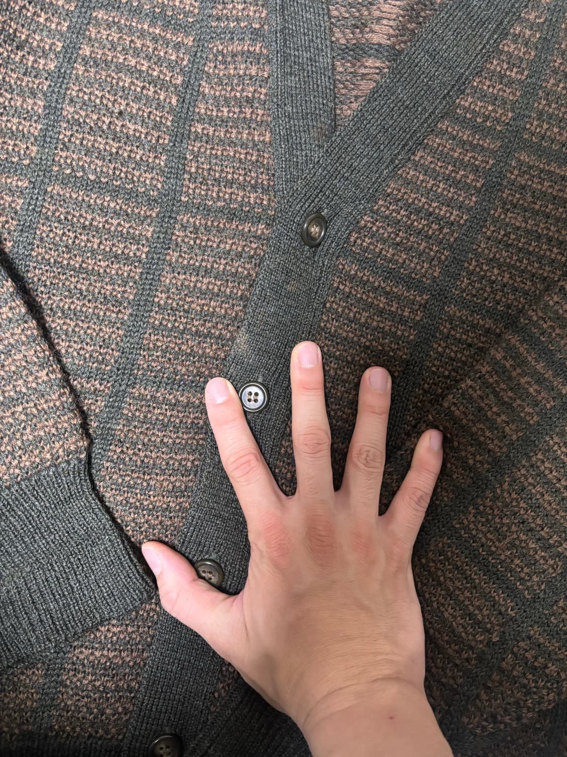 일제 아쿠아스큐텀 가디건 사이즈 105 상품이미지4