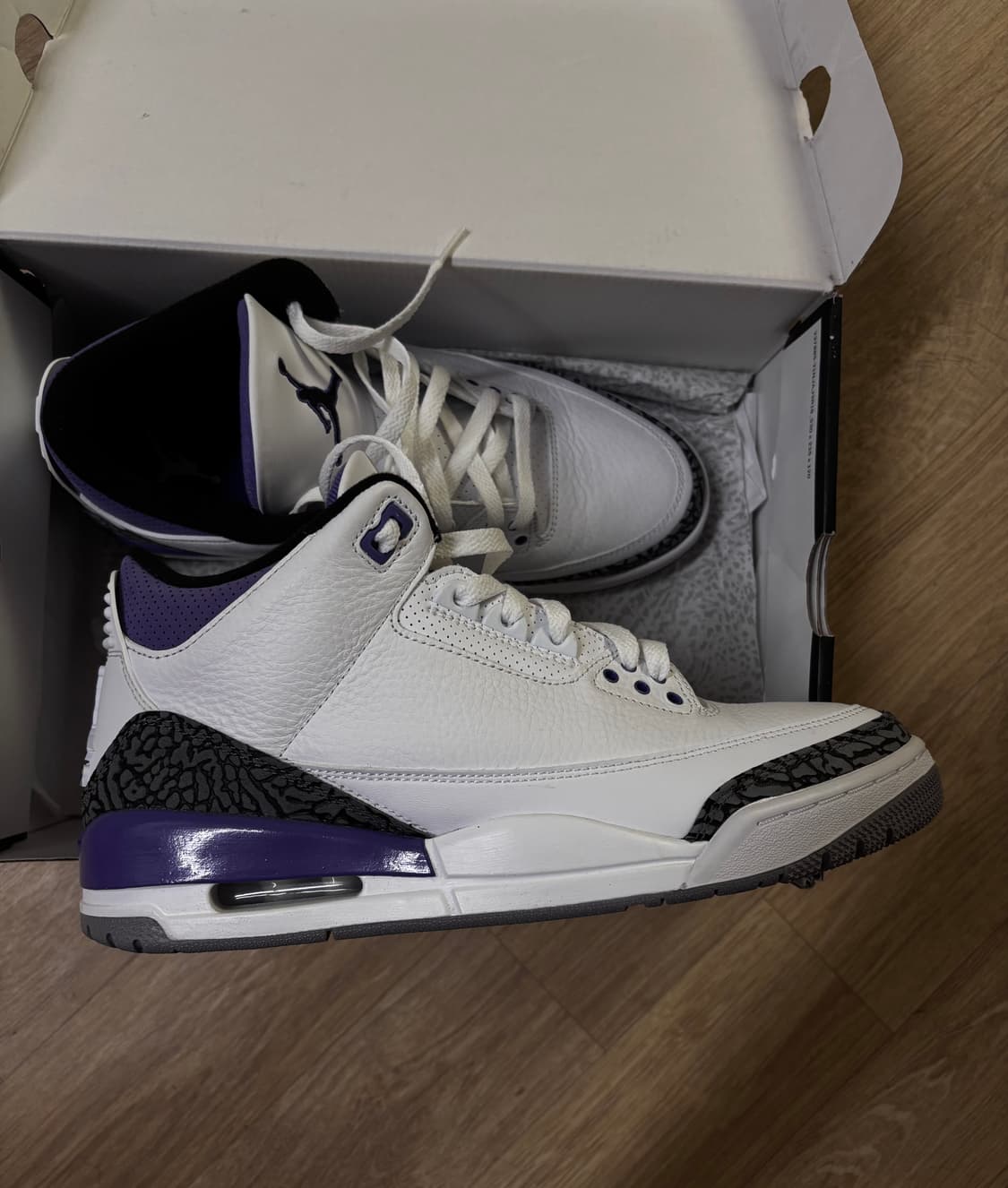 Jordan 3 retro Dark iris 상품이미지1