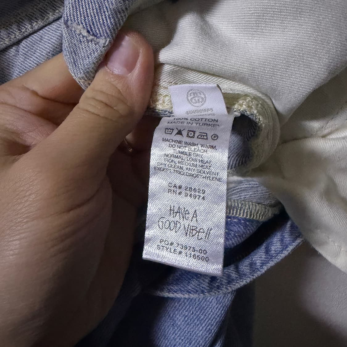 스투시 데님 워크 팬츠 28 (여성 66정도) 상품이미지9