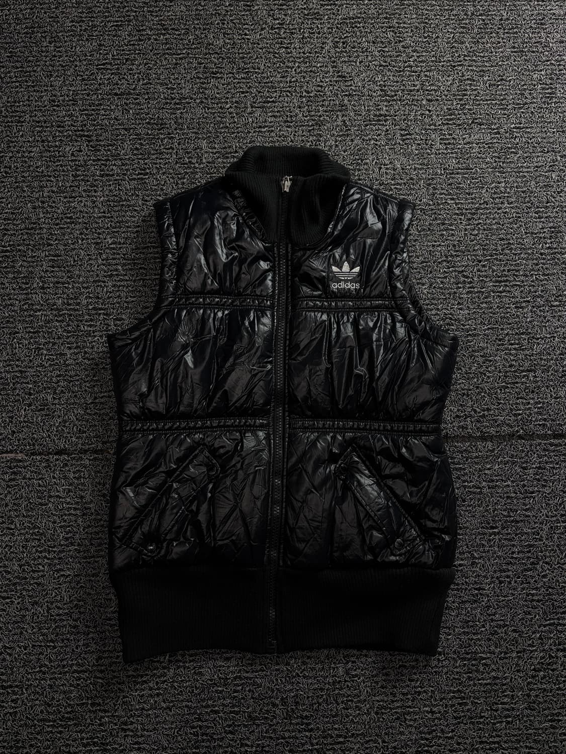 00s 아디다스 올드스쿨 글로시 패딩 베스트 1586 상품이미지2