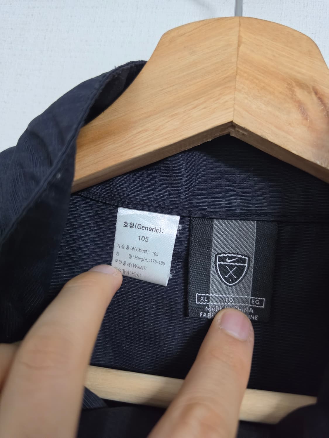 00s 나이키골프 올드스쿨 바람막이 자켓 XL 상품이미지2