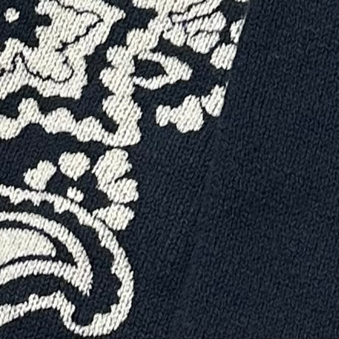 90s 겐조 옴므 페이즐리 니트 슬리브 상품이미지8