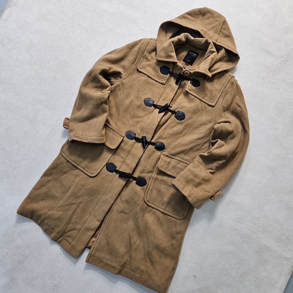 85 겟유즈드 여성 울 더플 후드 코트 0323Y 상품이미지1