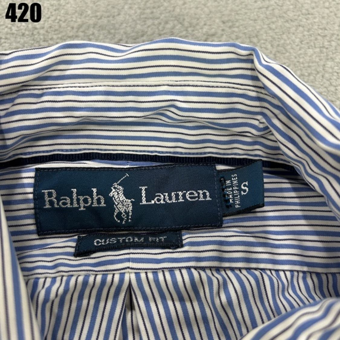 랄프로렌 스트라이프 반팔셔츠  상품이미지2