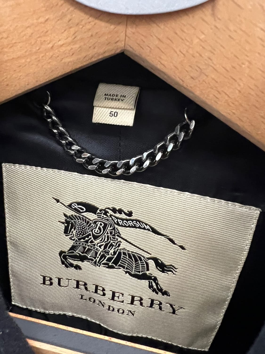 100) 버버리 런던 울코트 상품이미지3