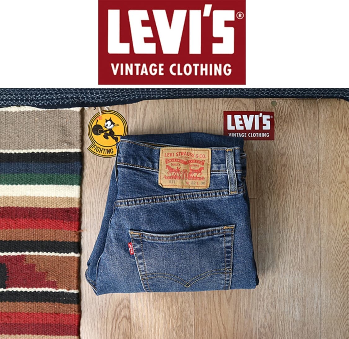 LEVIS 리바이스 511 슬림핏 데님 31-32 상품이미지1