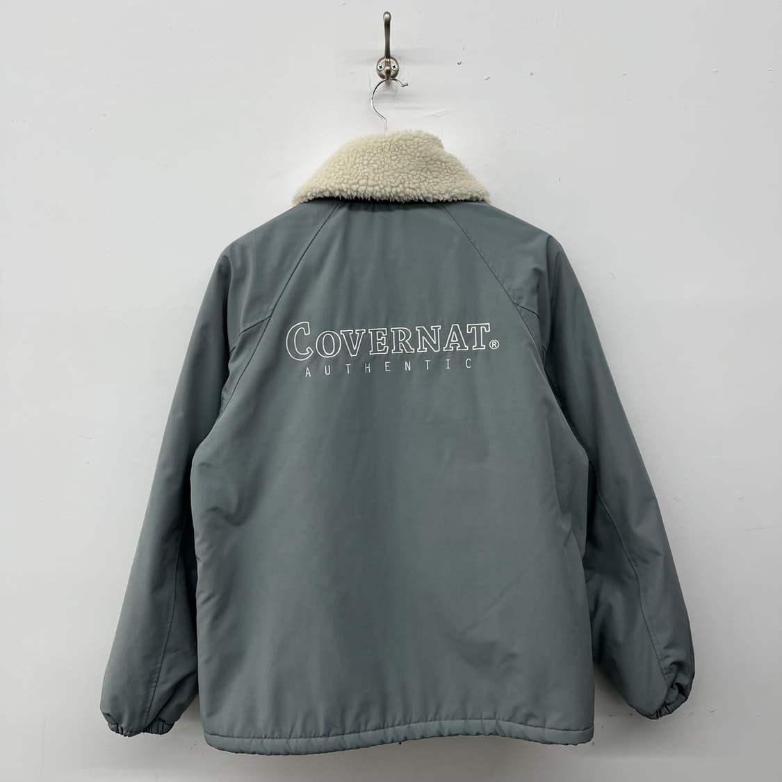 커버낫 뽀글이 카라 코치 자켓 M 상품이미지5