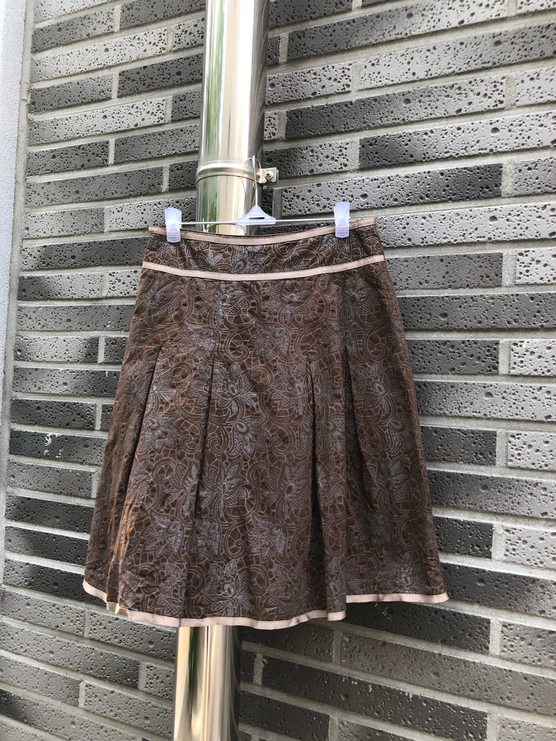 모리 에스닉 패턴 미디스커트 상품이미지2