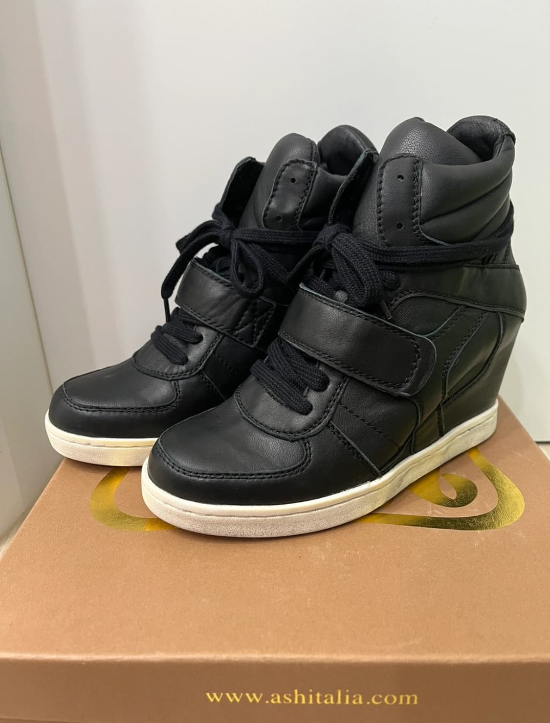 Ash 쿨터 레더 하이탑 38 새상품 상품이미지1