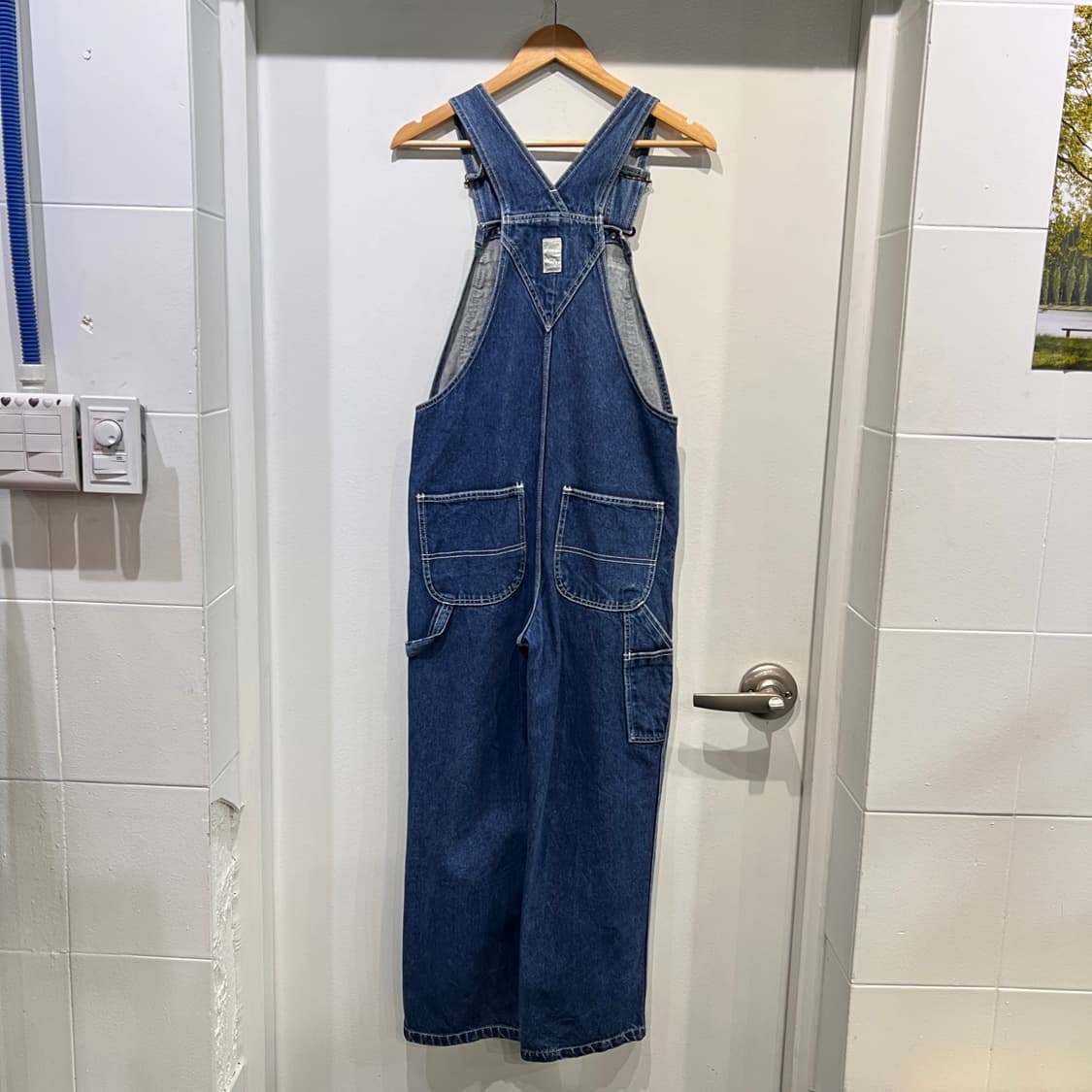 [L] REDHAT 데님 오버롤 멜빵바지 상품이미지2