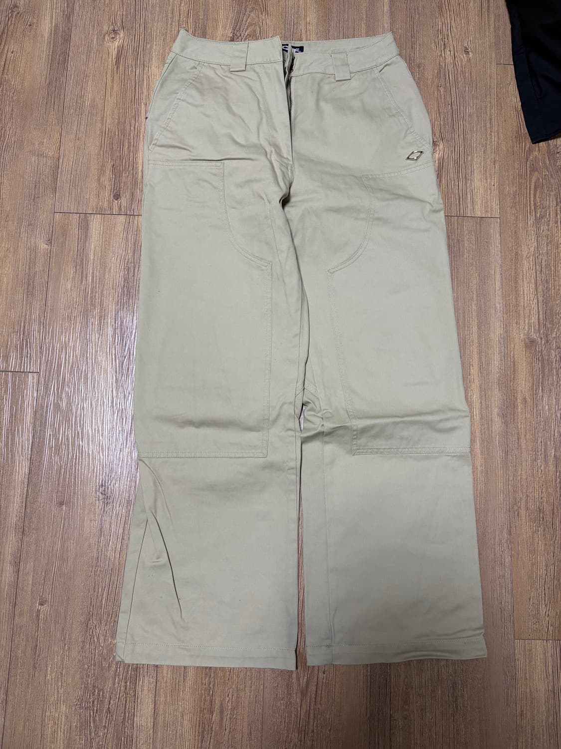 미스치프 에이프런 포켓 워크 팬츠 카키 베이지 S 사이즈 상품이미지5