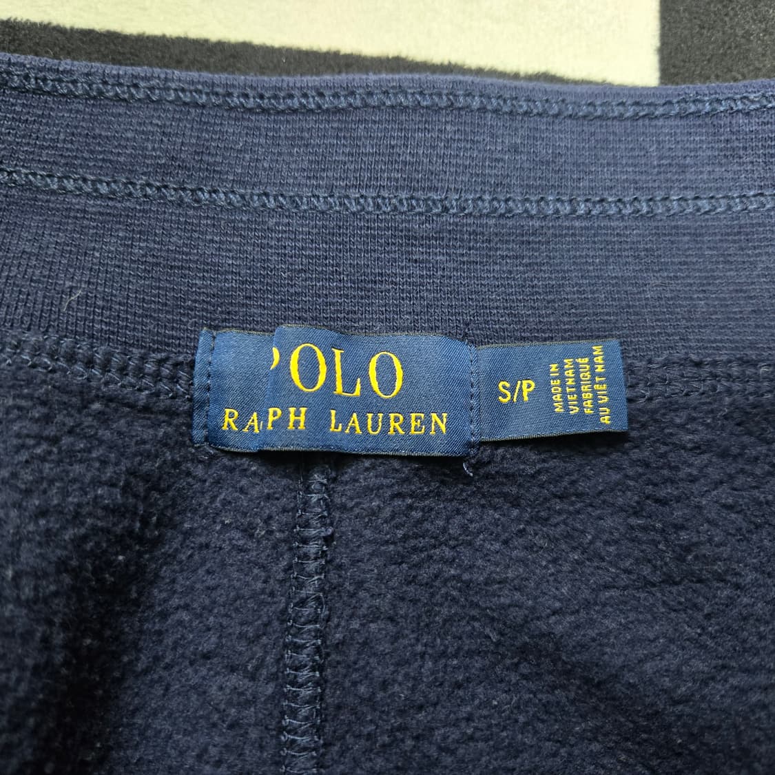 S 폴로랄프로렌 스웻팬츠 네이비 옐로우포니 상품이미지4