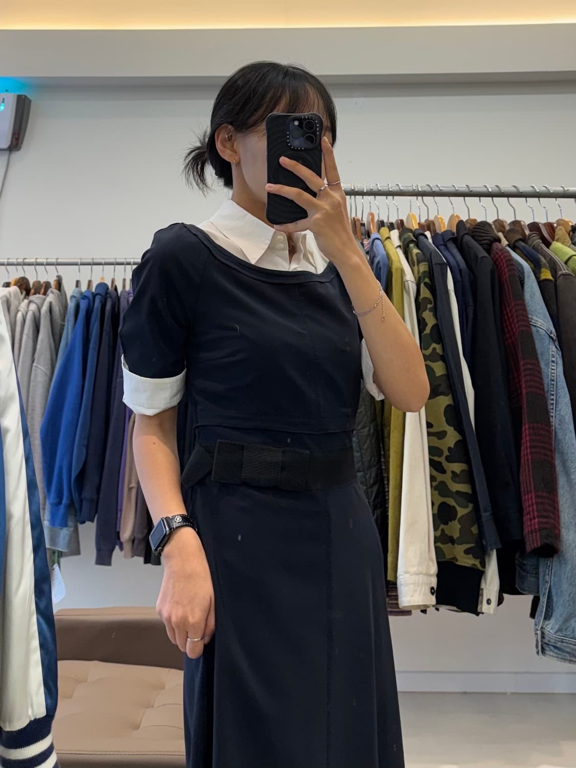 프라다 리본 원피스 상품이미지8