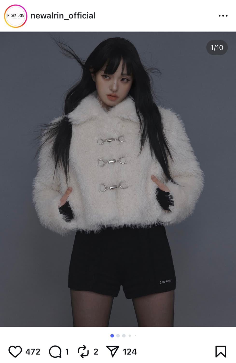 뉴얼린 퍼 자켓 상품이미지1