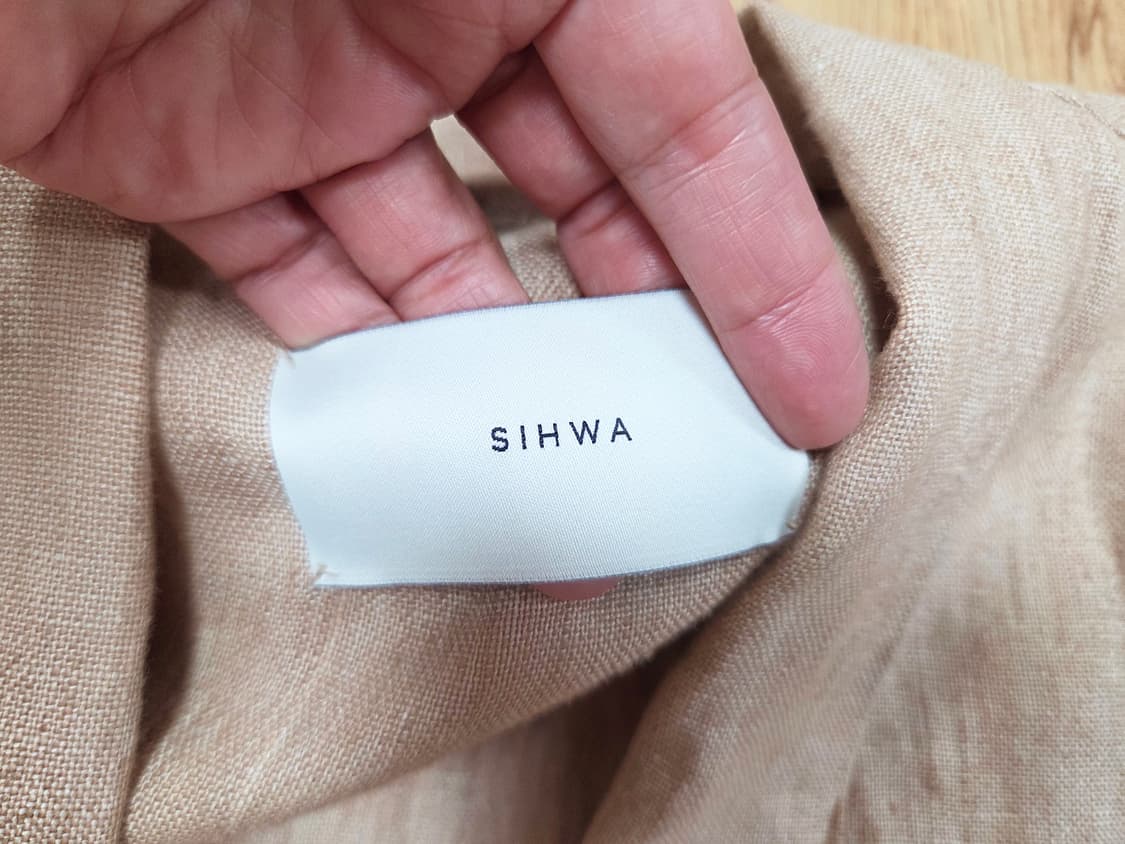 R2W 레디투웨어 시화(SIHWA) 린넨 로브자켓 프리사이즈 상품이미지7