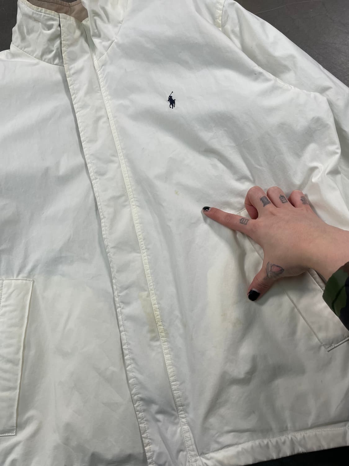 폴로 리버시블 블루종 자켓 상품이미지4