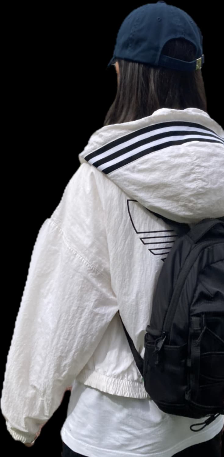 아디다스 우븐 후디 바람막이 xs/파이어버드 윈드브레이커 상품이미지2