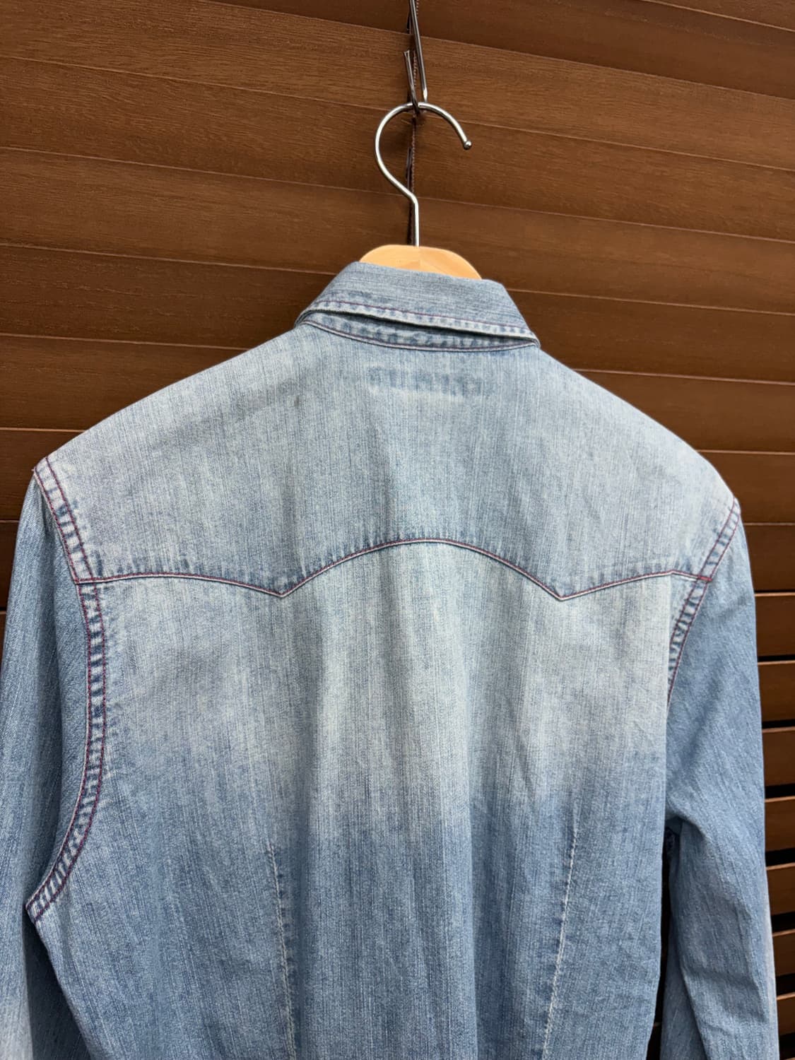 폴로 랄프로렌 웨스턴 중청 데님 셔츠 상품이미지5