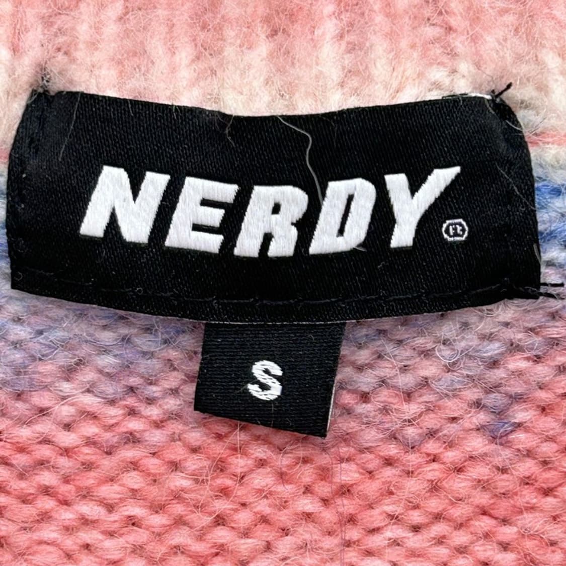 널디 롤리팝 크롭 가디건 핑크 S 상품이미지5