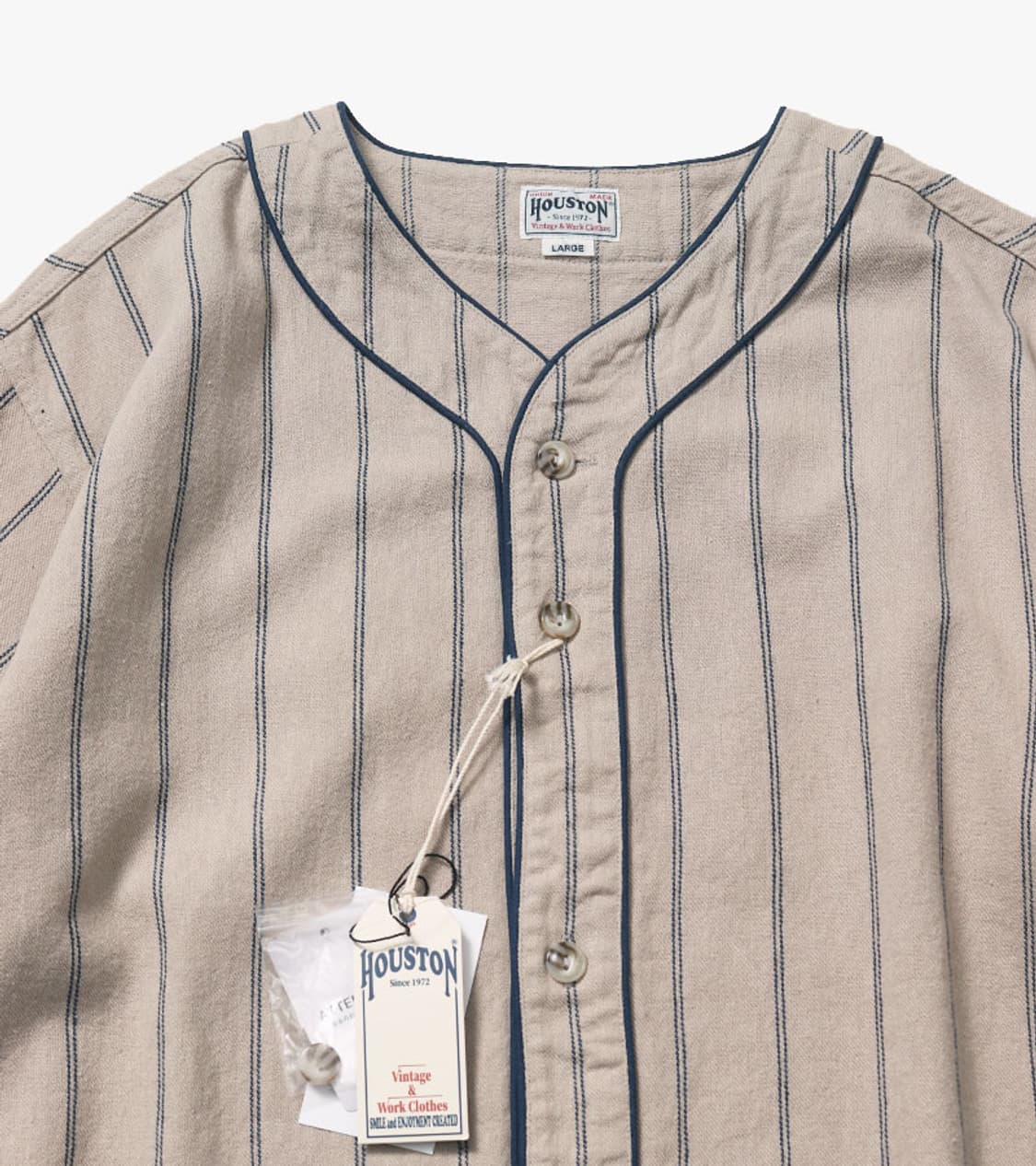 HOUSTON - STRIPE BASEBALL SHIRT 상품이미지6