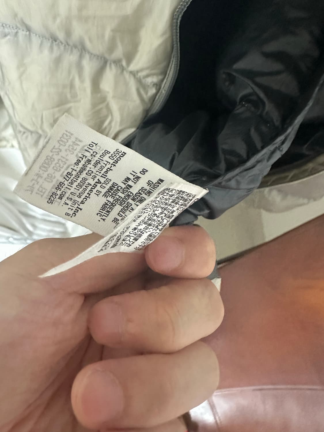 (XL)몽벨 슈페리어 일본 빈티지 다운 패딩 실버 상품이미지7