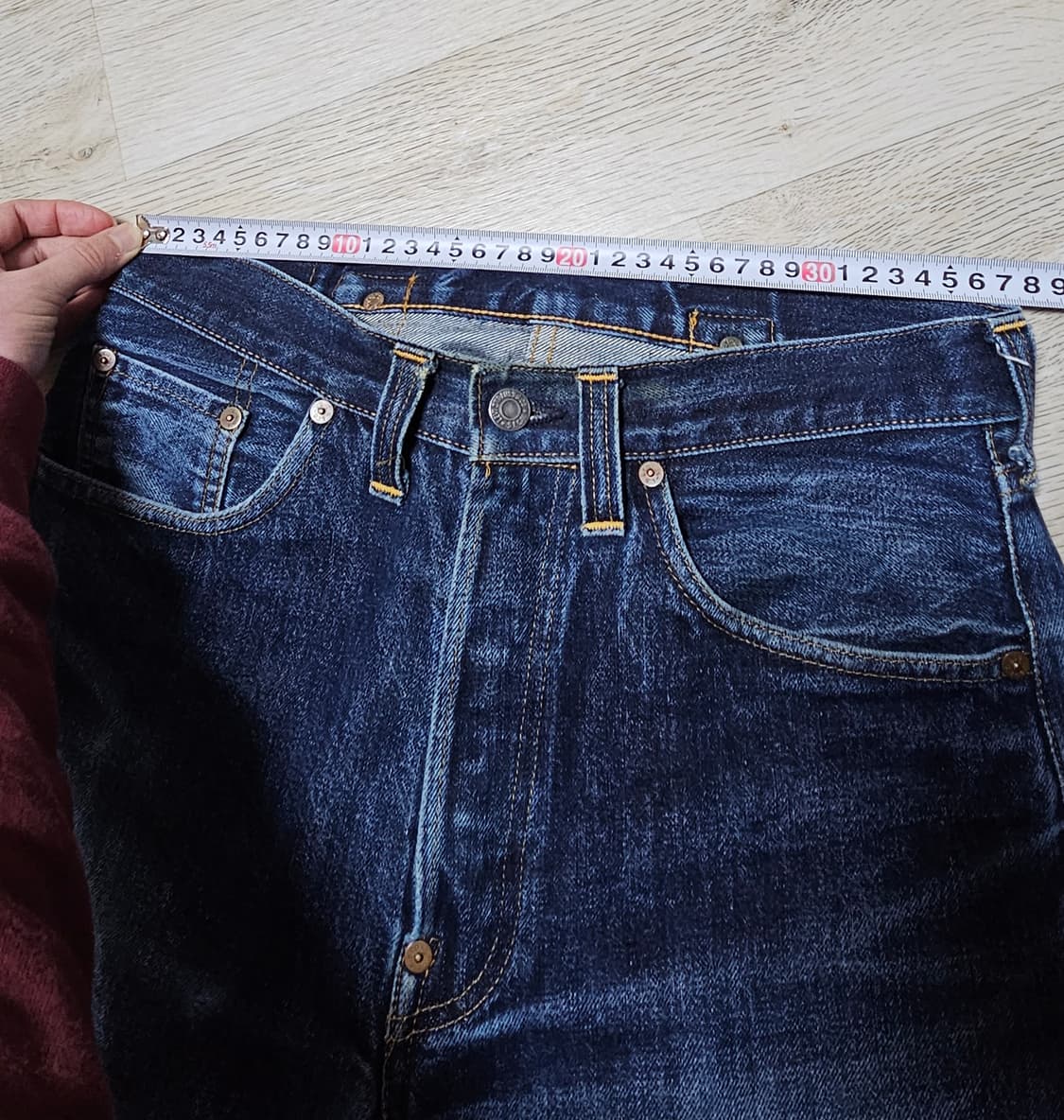 리바이스 90's 발렌시아 LVC 37501 데님Big E 상품이미지5