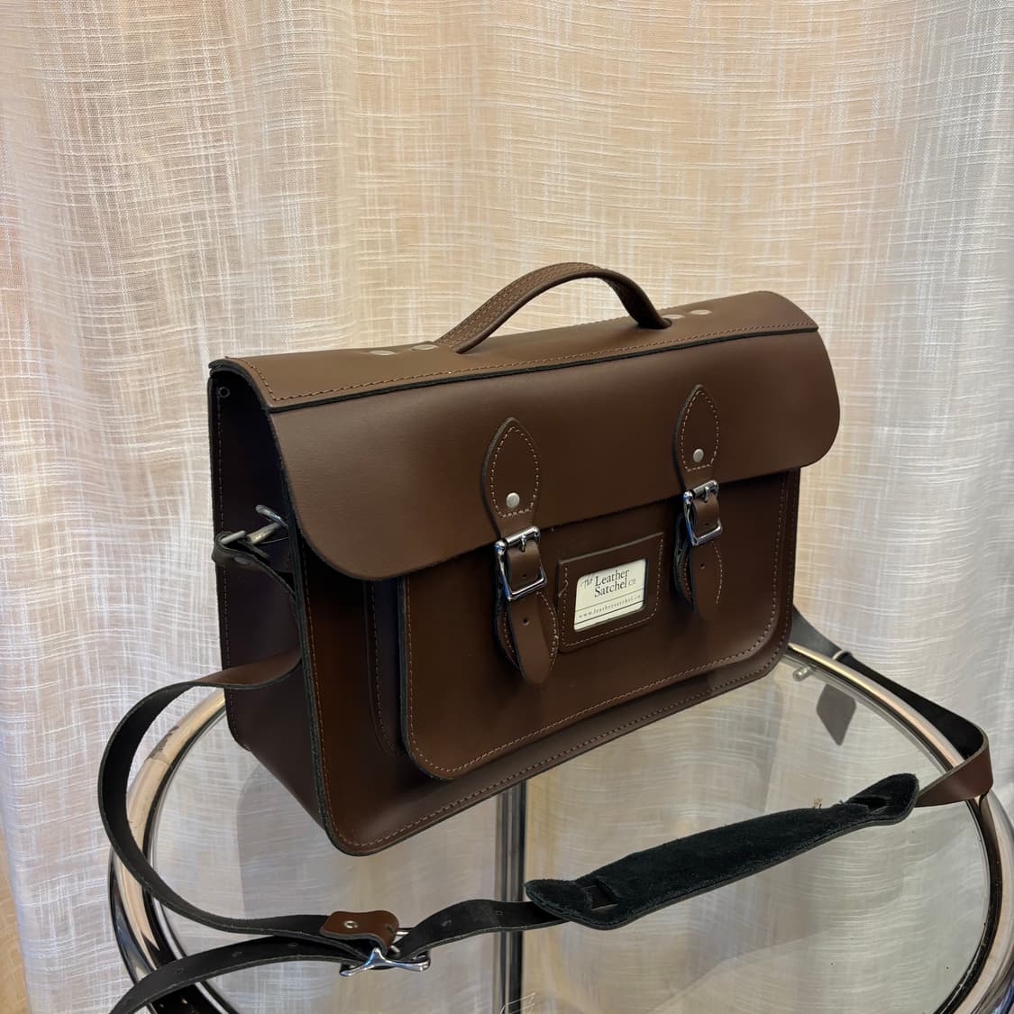 통가죽 사첼 토트백 숄더백     상품이미지8