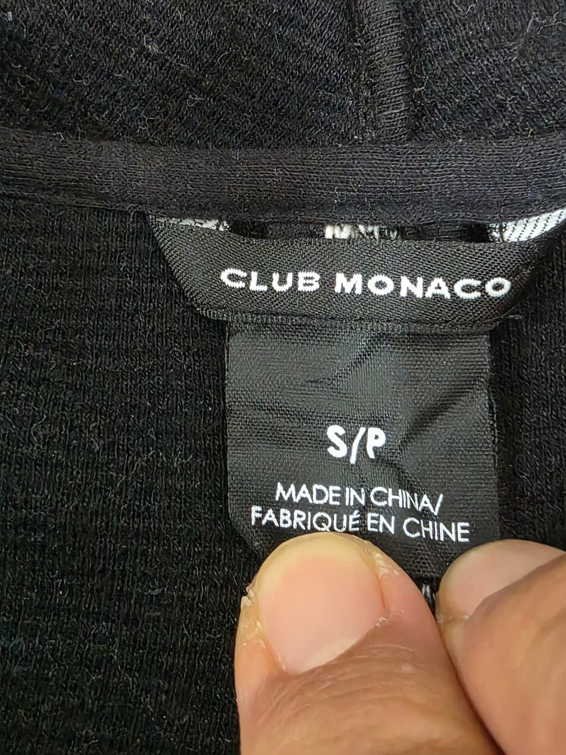 클럽모나코 오픈 코튼 니트 자켓 S 상품이미지3