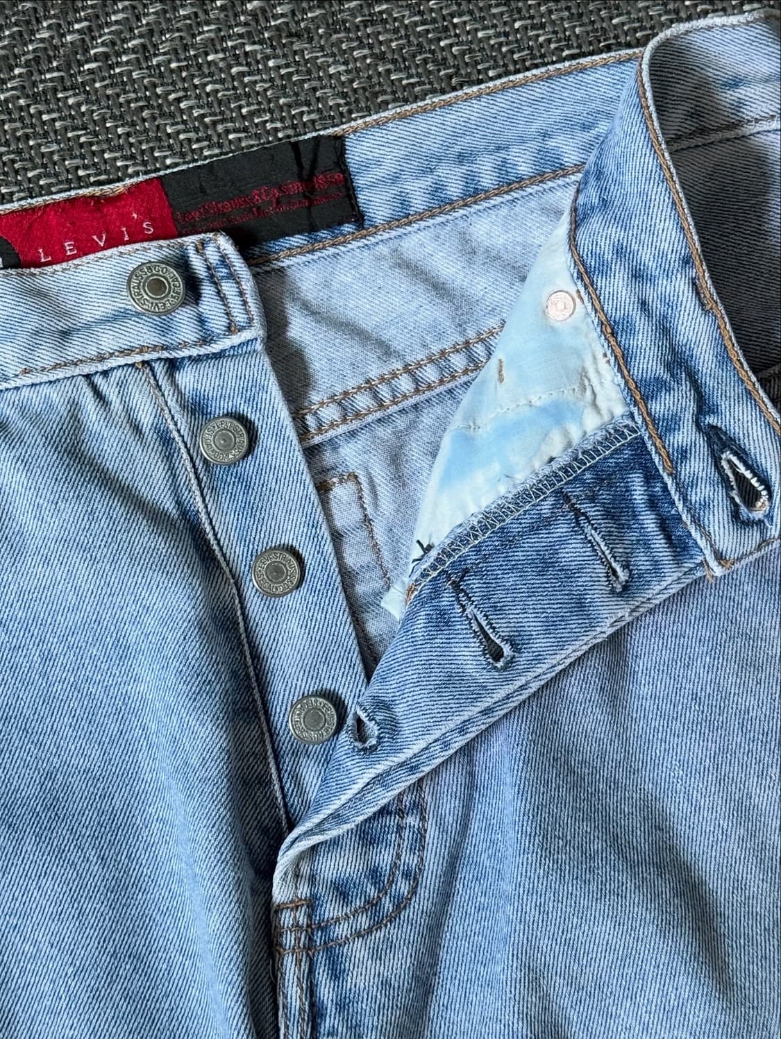 (31) 90s USA 리바이스 501 빈티지 데님팬츠 상품이미지2