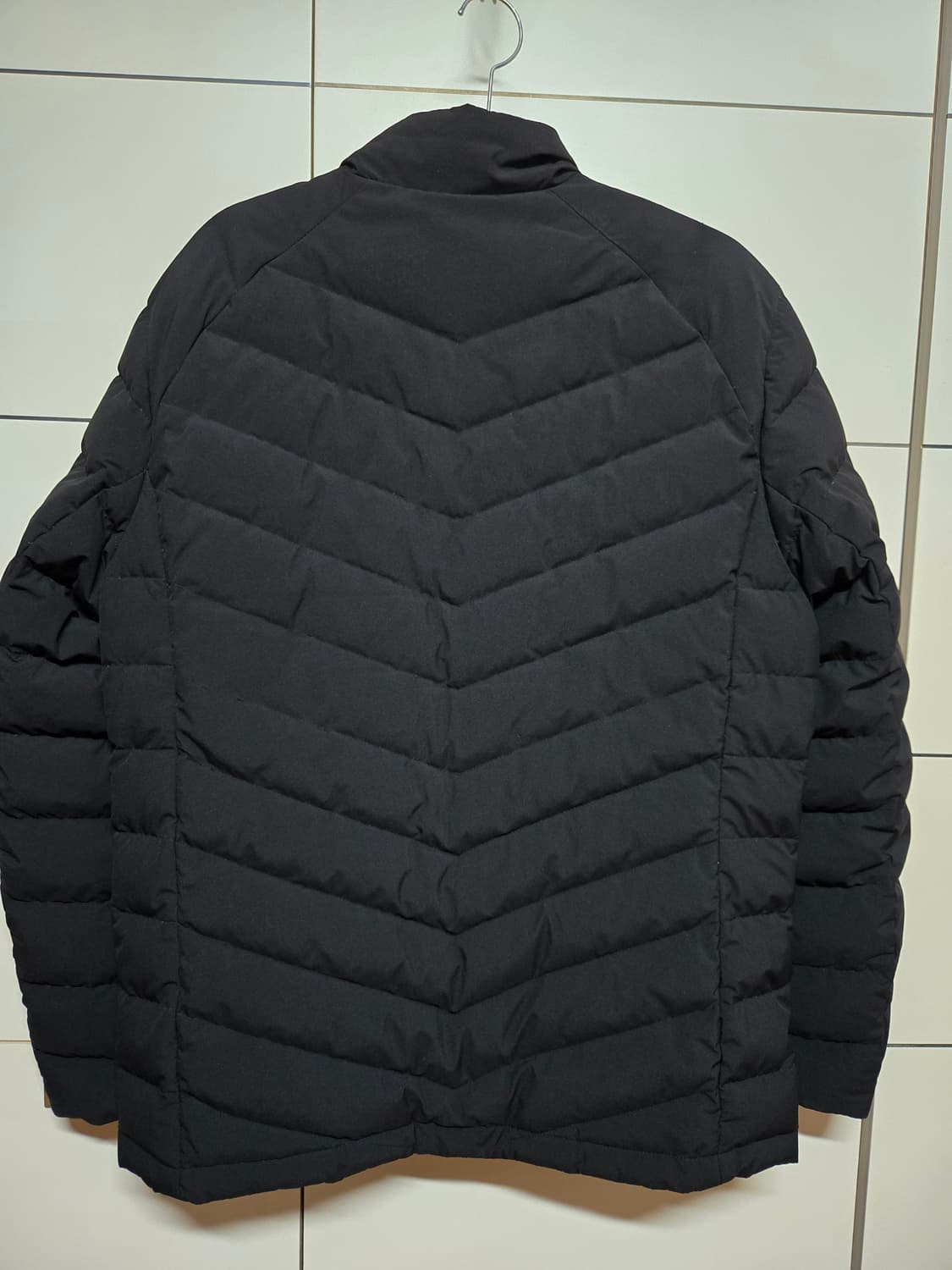 K2남성 블랙 덕다운 경량 패딩 상품이미지3