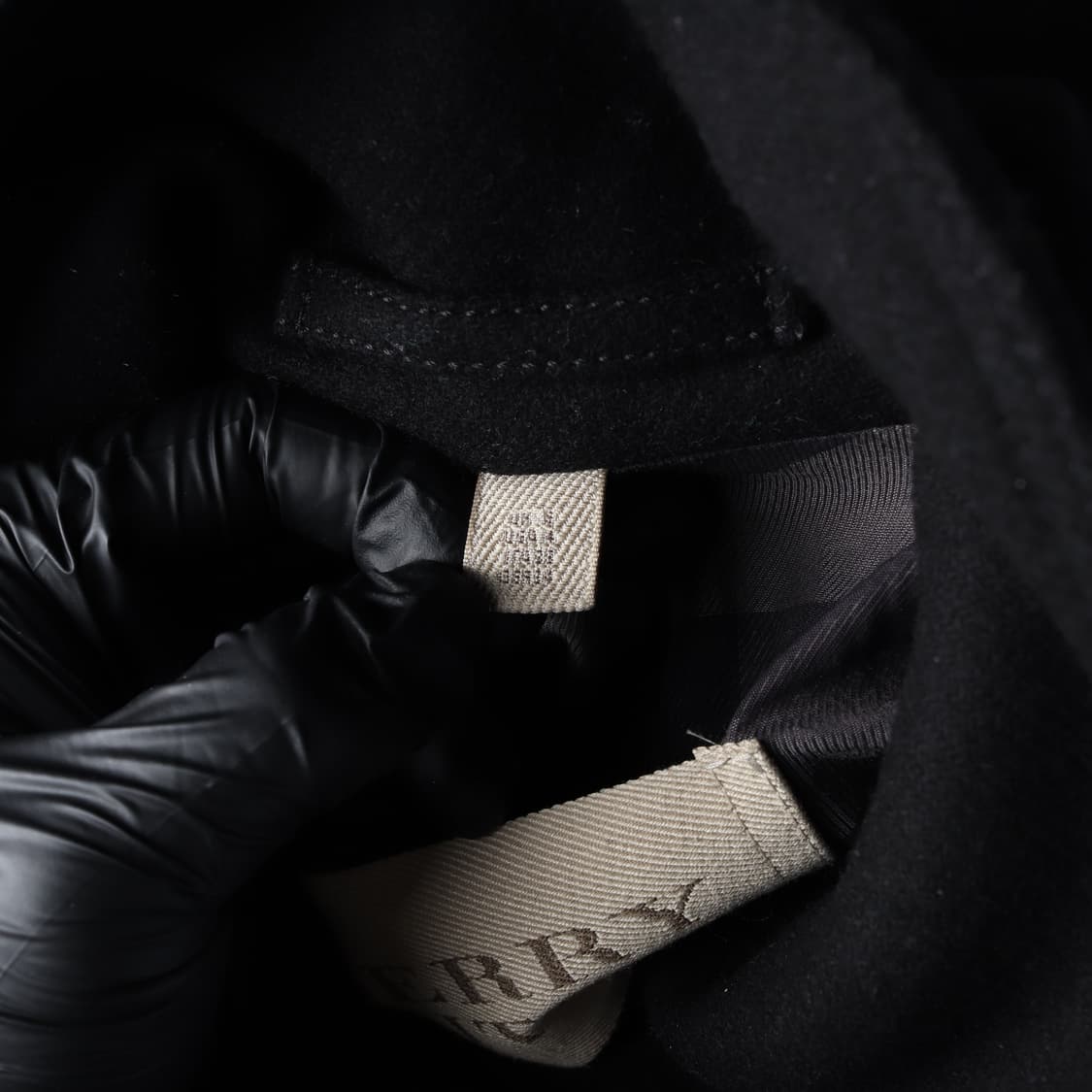 버버리 울캐시미어 벨티드 하이넥 롱 코트 상품이미지4