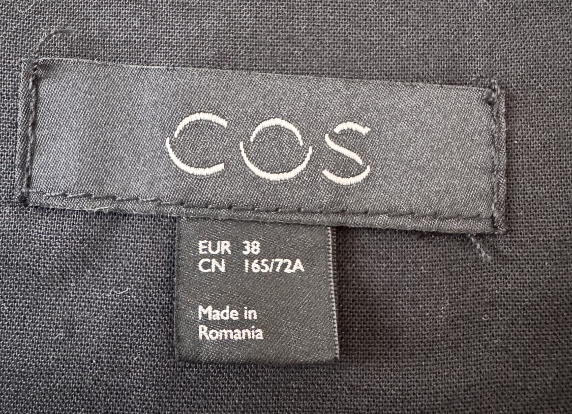 (파격할인)새상품 컨디션 COS 울 체크 패턴 미니 스커트 EUR 38( 상품이미지7